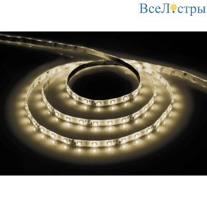 Светодиодная влагозащищенная лента Feron 4,8W/m 60LED/m 2835SMD теплый белый 5M LS604 27640