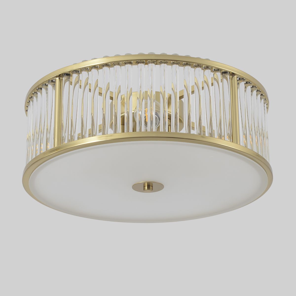 потолочный светильник crystal lux avenue pl4 brass