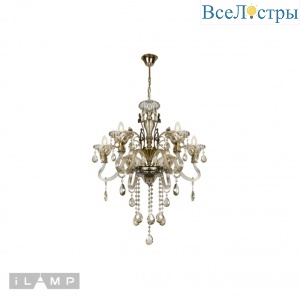 Подвесная люстра iLamp Asia 61082-6 BR
