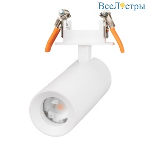 Спот Arlight LGD-ARTEMIS-BUILT-FLAP-R55-12W Warm2700 (WH, 8-80 deg, 230V) (IP20 Металл) 062273