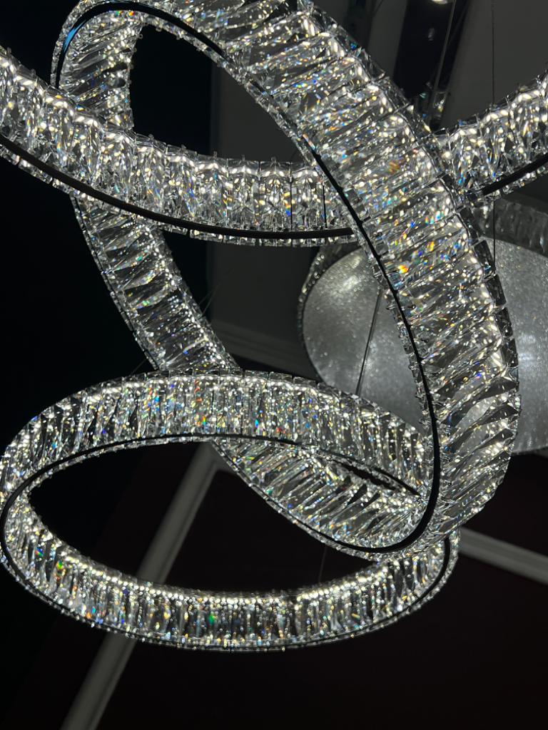 подвесной светодиодный светильник newport 8245/s 8240 chrome м0064769
