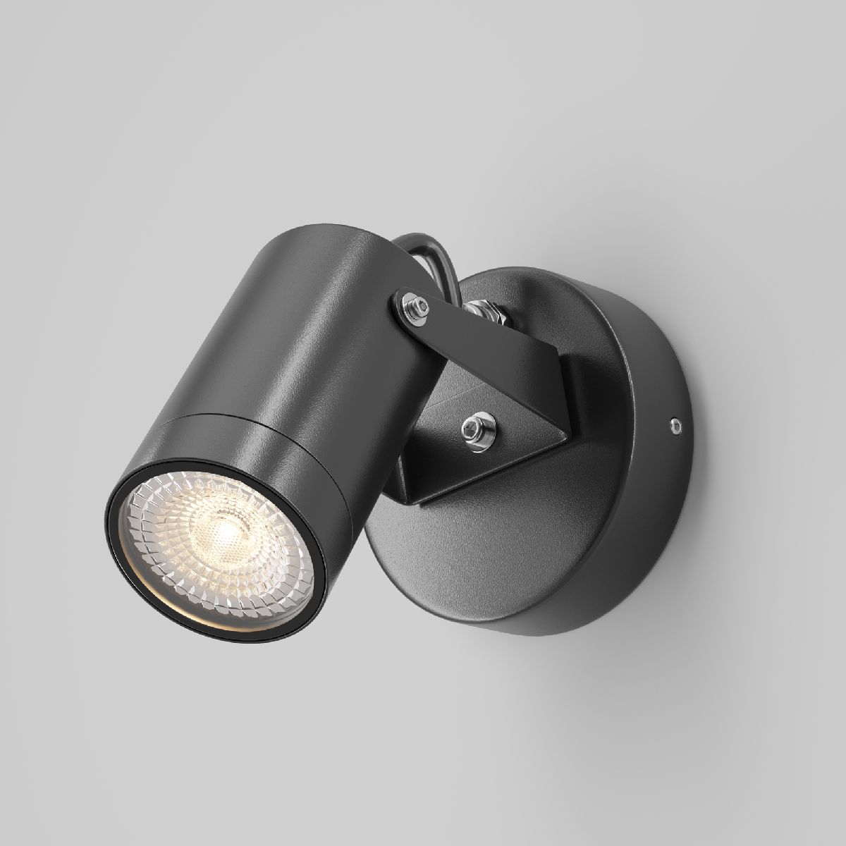 уличный настенный светильник maytoni scope o025wl-01b