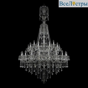 Подвесная люстра Bohemia Ivele 1415/20+10+5/400/XL-185/2d Ni
