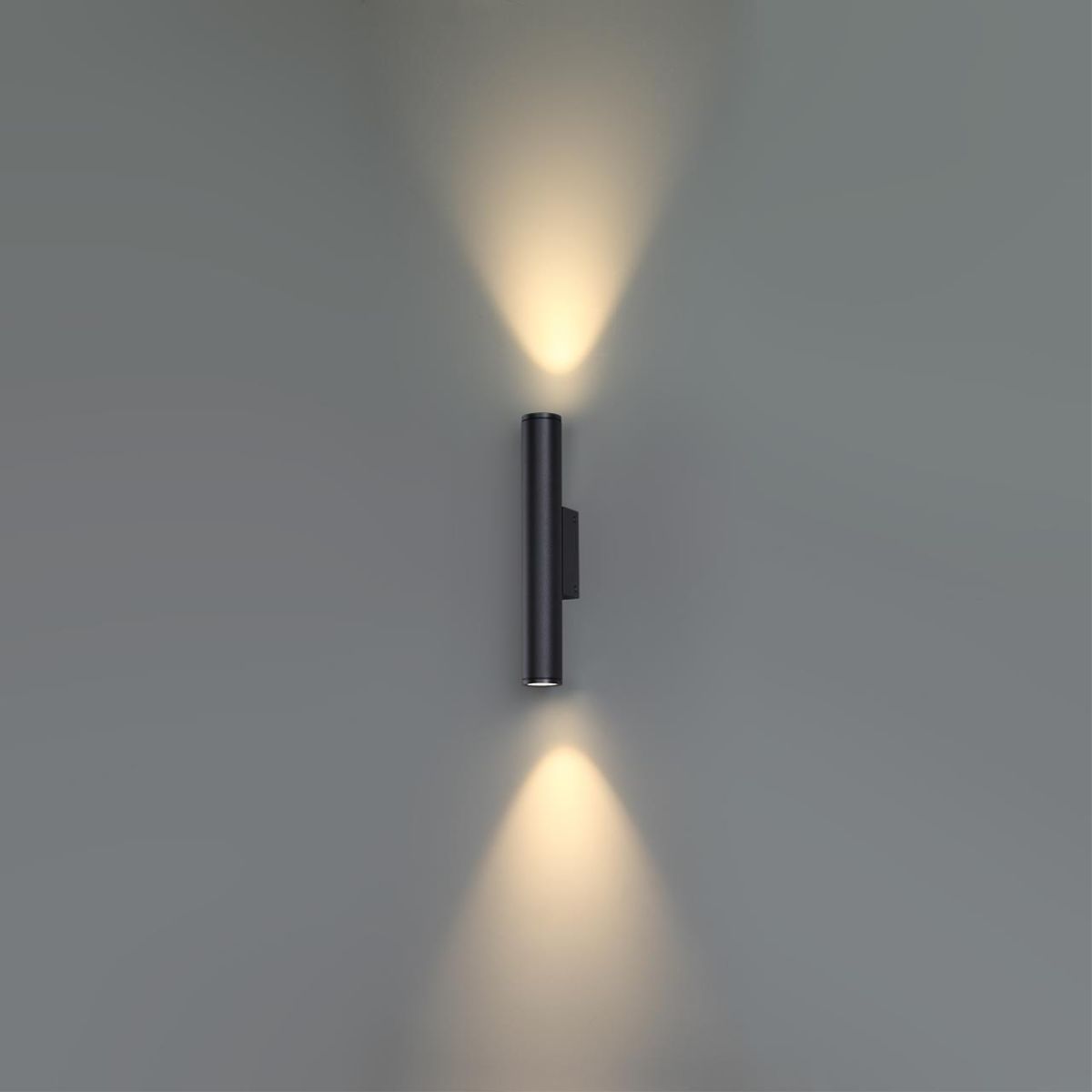 уличный настенный светильник odeon light nature tubus 7105/6wl