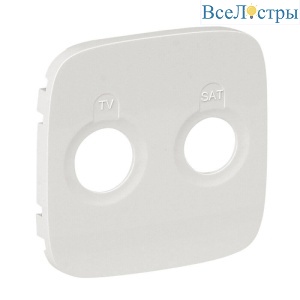 Лицевая панель Legrand Valena Allure розетки TV-SAT жемчуг 754829