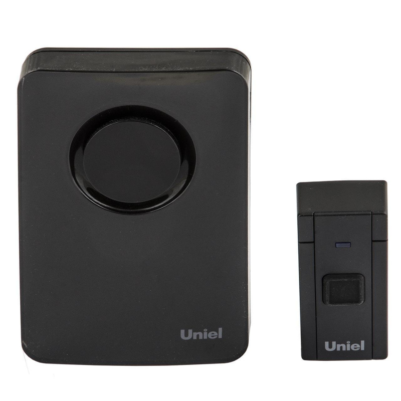 звонок электронный (ul-00006437) uniel udb-092w-r1t1-36s-bl