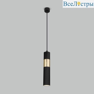 Подвесной светильник Eurosvet Viero 50097/1 черный/золото