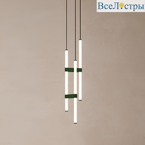 Подвесной светильник Axo Light Paralela Vertical 6 black