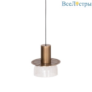 Подвесной светильник Delight Collection MT9171-1HA аntique brass