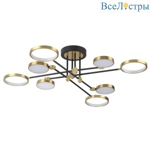 Потолочная светодиодная люстра Odeon Light Midcent Denzel 4320/75CL