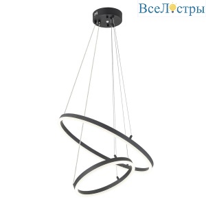 Подвесной светодиодный светильник Escada Void 10254/2LED Black APP