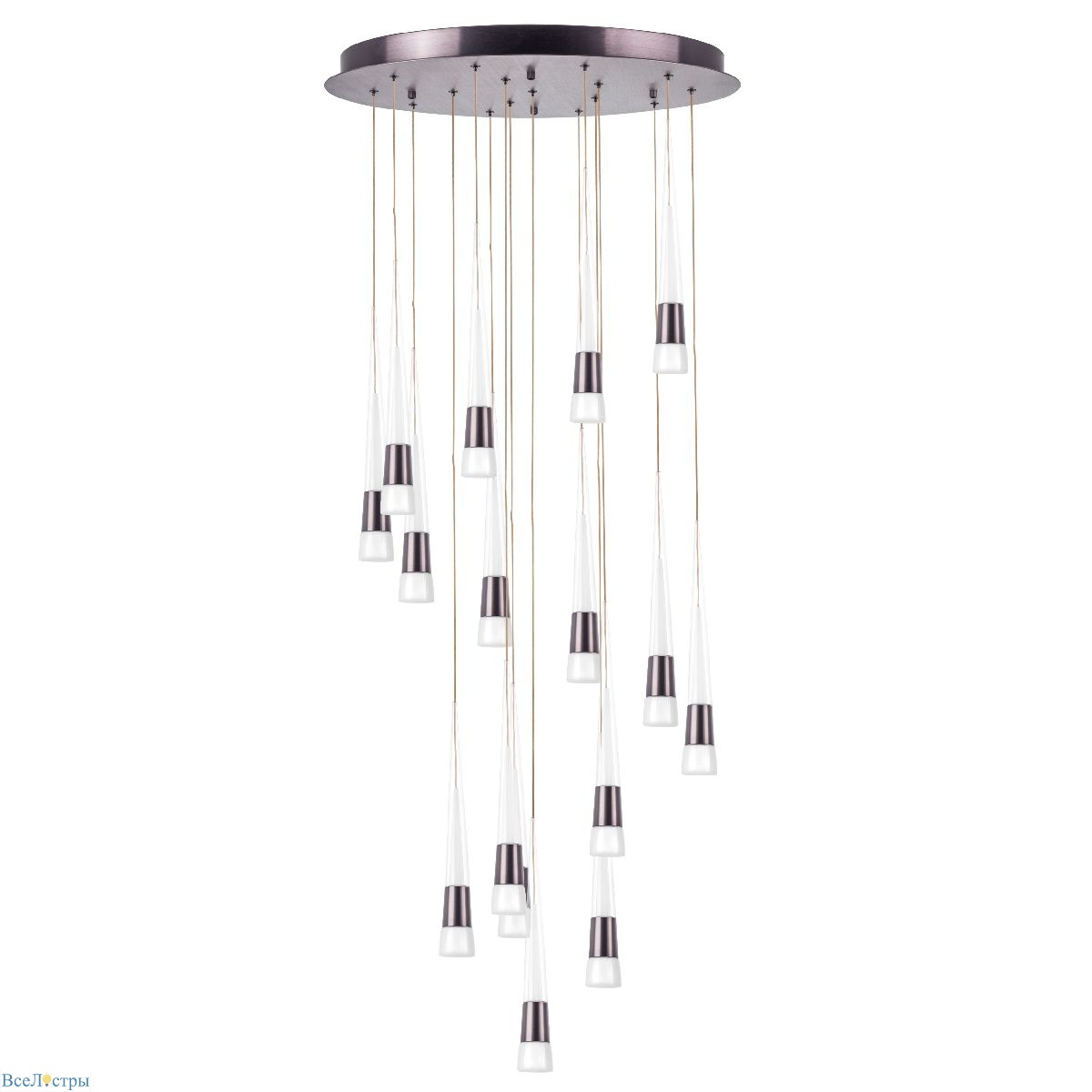 каскадная люстра lightstar cone 757161