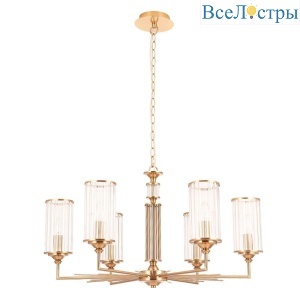 Подвесная люстра Crystal Lux GLORIA SP6 BRASS