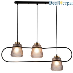 Подвесной светильник Indigo Astratto 11016/3P Black V000158