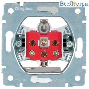 Розетка 2К+3 Legrand Galea Life 16A 250V с/з винтовой зажим 775930