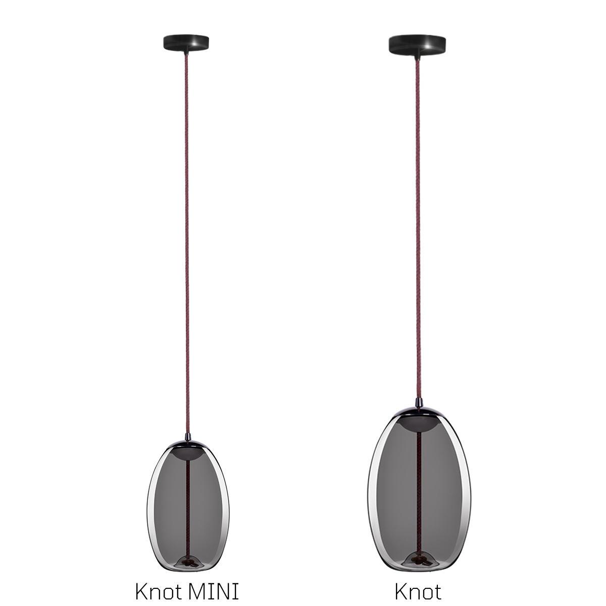 подвесной светодиодный светильник loft it knot 8134-a mini