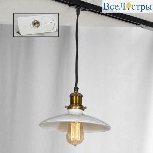 Трековый светильник однофазный Lussole LOFT Glen Cove Track Lights LSP-9605-TAW