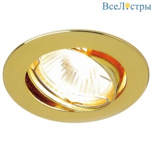 Встраиваемый светильник Ambrella Light Classic 104S GD