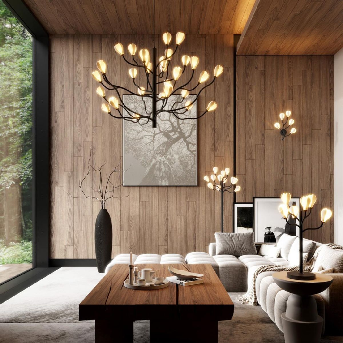 торшер odeon light gardi modern 5090/12f
