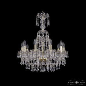 Подвесная люстра Bohemia Ivele Crystal 1403/10/195/XL-65 G