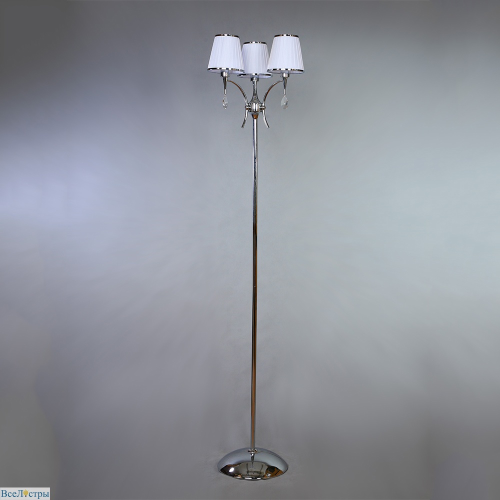 торшер brizzi alora chrome ma01625f/003 chrome