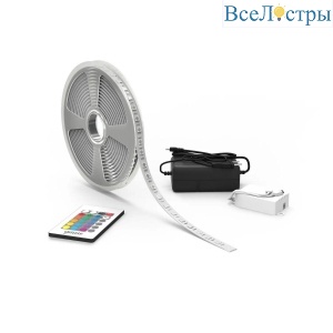 Светодиодная лента Gauss 10W/m 60LED/m 5050SMD разноцветный 3M BT041