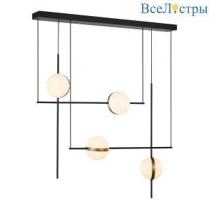 Потолочный светильник Delight Collection MD2062 MD2062-4B black/brass