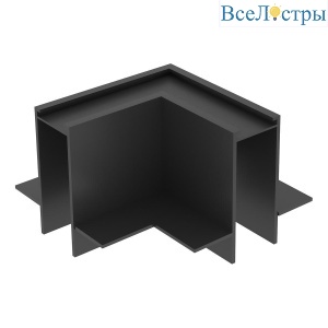 Коннектор L-образный потолок-потолок Denkirs Smart TR2112-BK