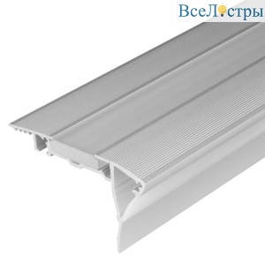 Профиль с экраном Arlight ALU-STAIR-DK-2000 ANOD+FROST 015473