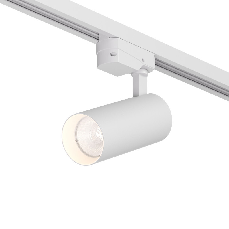 трековый однофазный светильник denkirs solid koper dk6451-wh
