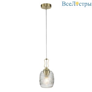 Подвесной светильник Indigo Pizzo 13007/A/1P Gold V000288