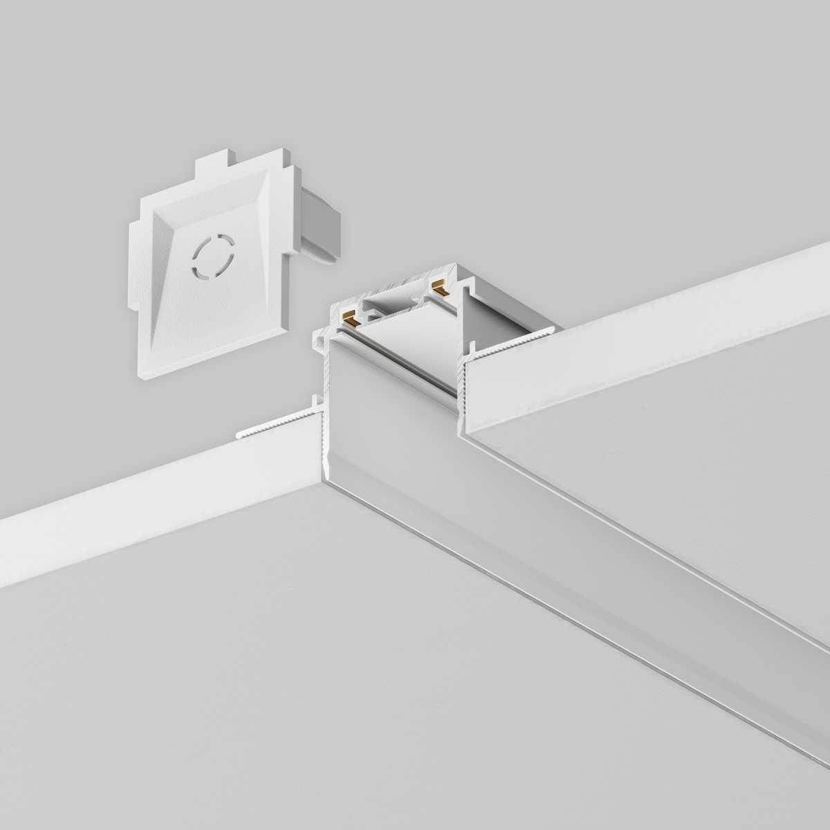 шинопровод встраиваемый магнитный maytoni technical radity tra084mp-12w