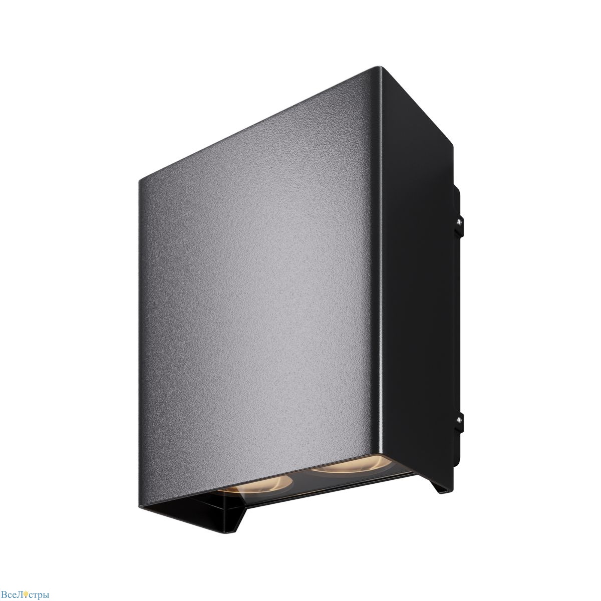 уличный настенный светильник maytoni shell o505wl-l6b3k