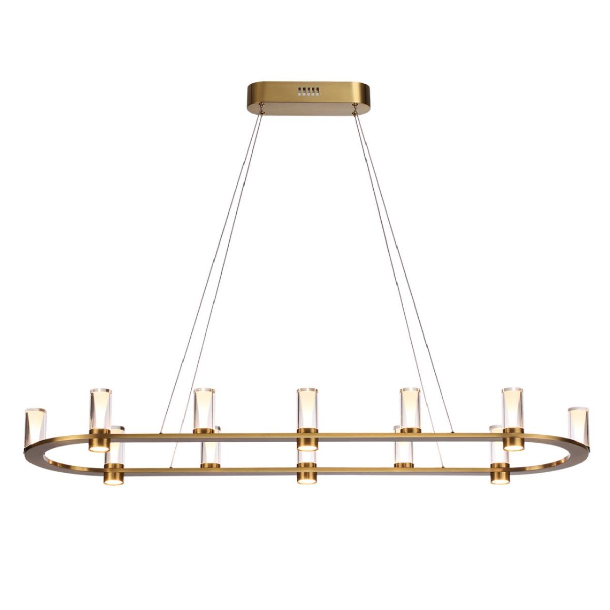 подвесная люстра odeon light hightech defance 7144/65l
