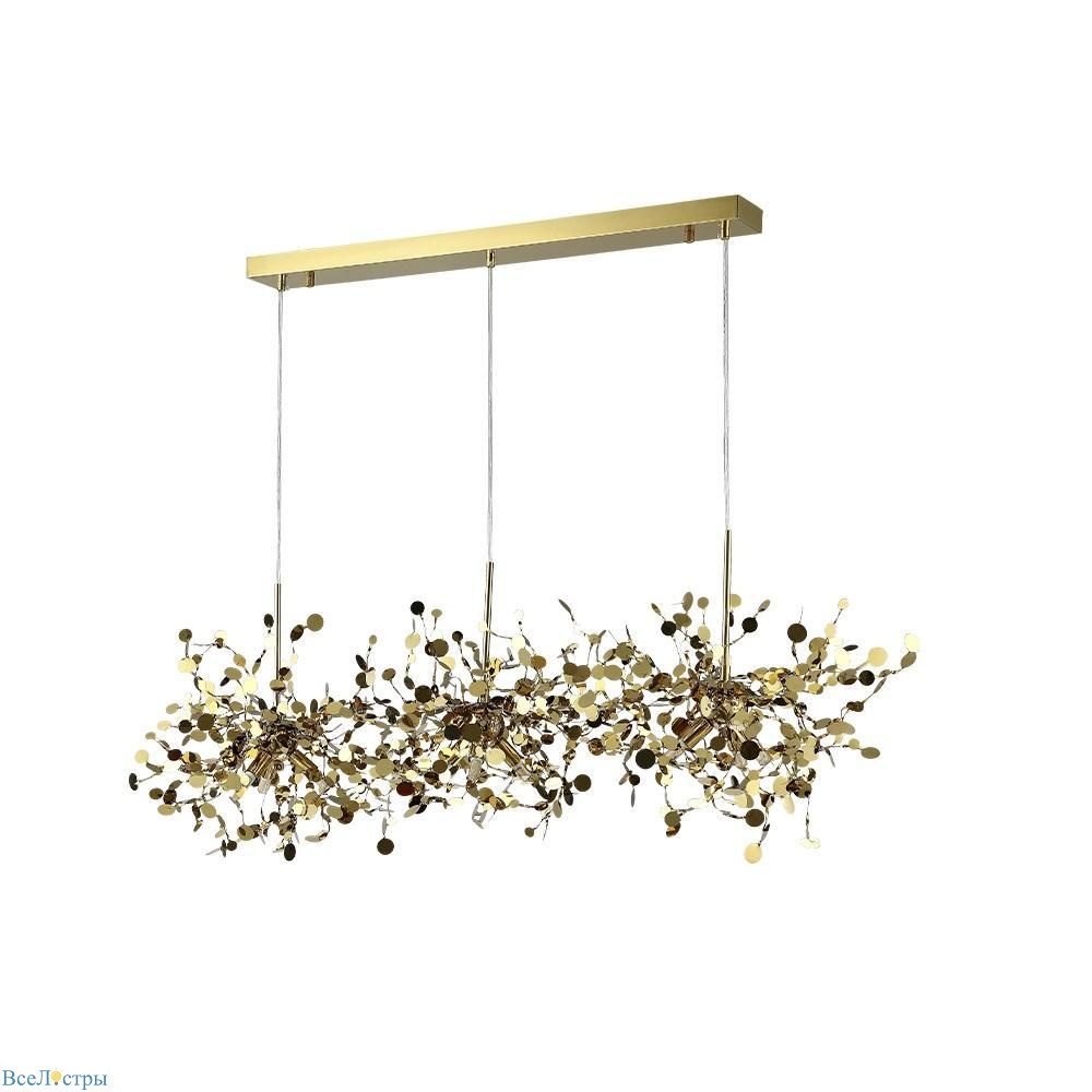 подвесная люстра crystal lux garden sp3х3 l1200 gold