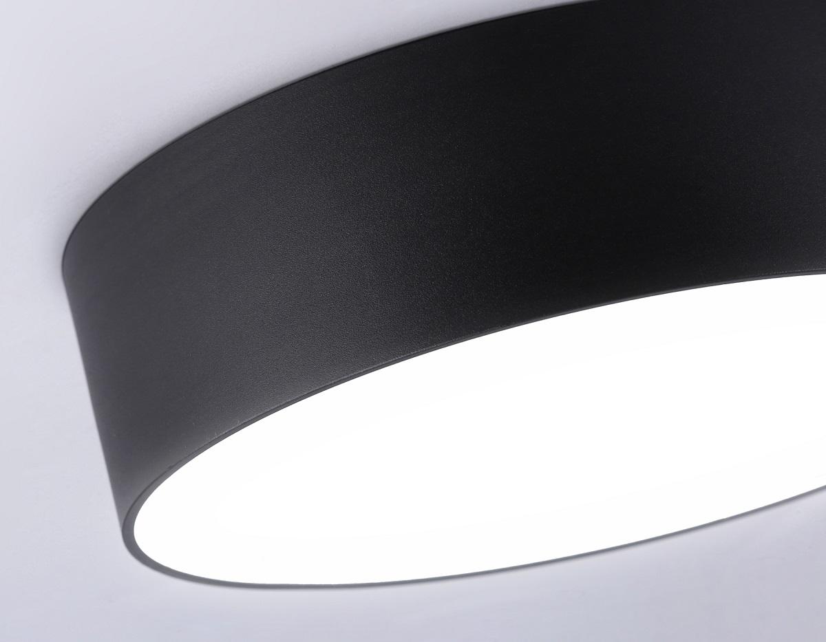 потолочный светодиодный светильник ambrella light orbital air alum fv5522