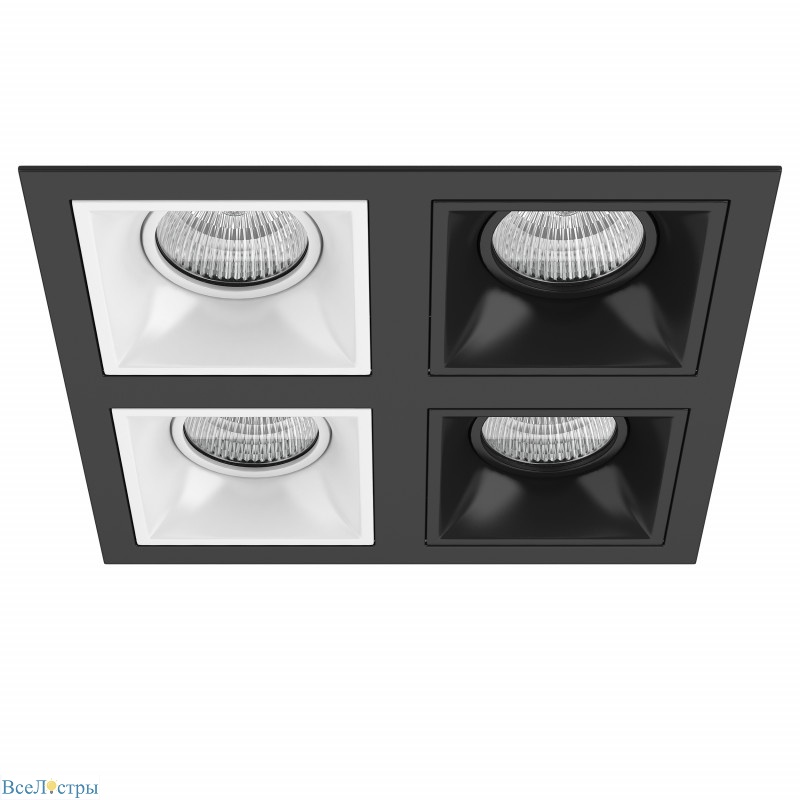 встраиваемый светильник lightstar d54706060707 (214547+214506+214506+214507+214507)