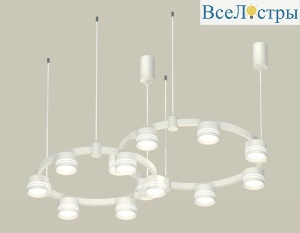 Комплект подвесного светильника Ambrella Light Techno Ring XR92081005 (A9208x2, C9236, C9231, N8477)