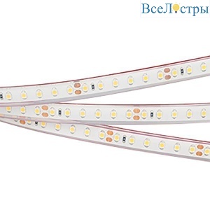 Светодиодная влагозащищенная лента Arlight 9,6W/m 120LED/m 2835SMD холодный белый 5M RTW-PFS-A120-11mm 24V White6000 034026