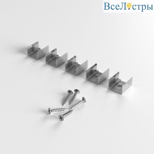 Клипса для силиконового профиля для светодиодной ленты (5 шт.) Elektrostandard Clip LL-2-ALP026 4690389217494 a071102