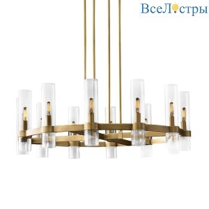 Подвесная люстра Delight Collection Ravelle MT8888-8H antique brass