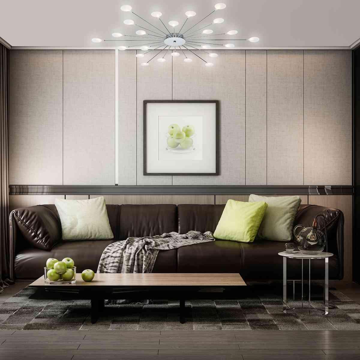 потолочная люстра escada starfall 2109/1 chrome