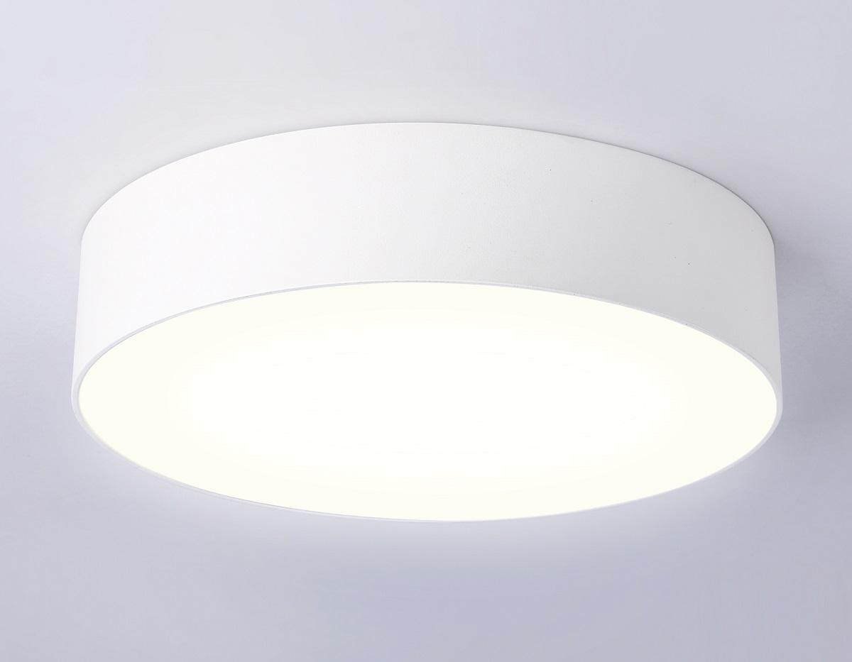 потолочный светодиодный светильник ambrella light orbital air alum fv5519