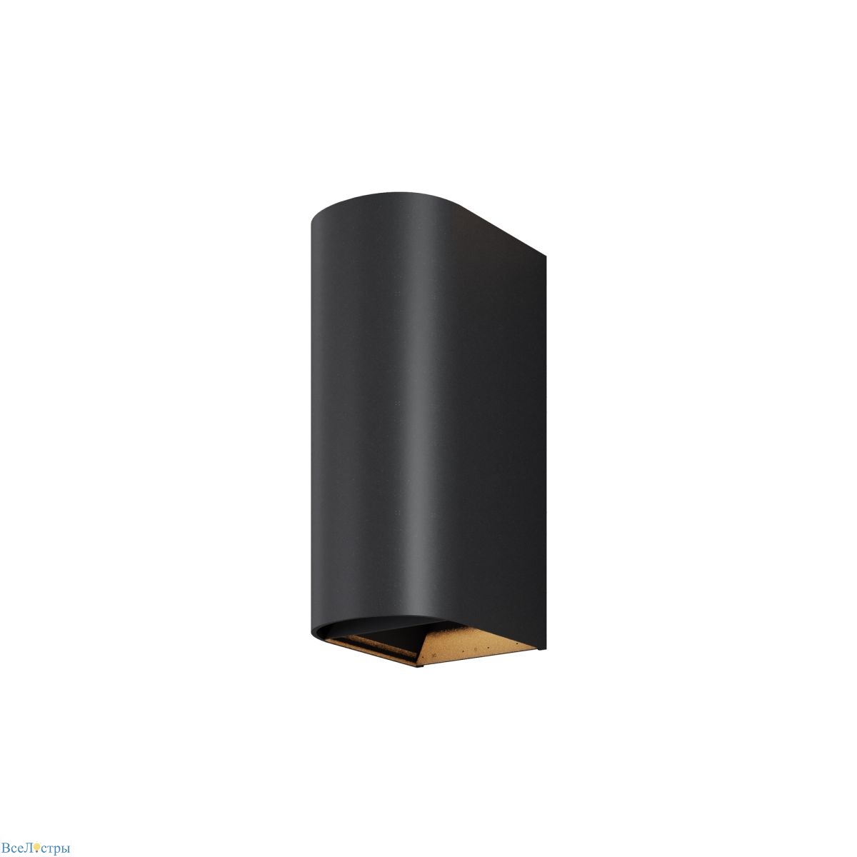 уличный настенный светильник maytoni drape o526wl-l10b3k