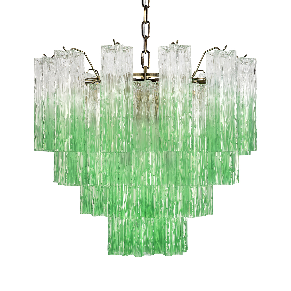 подвесная люстра loft it murano 10580/600 clear green