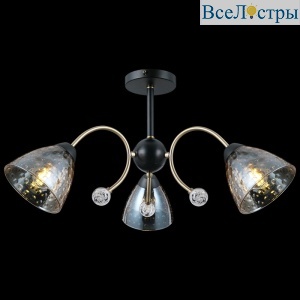 Люстра на штанге Illumico IL0230-3CSQ-29 BK AB