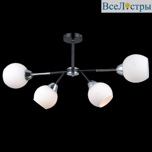 Люстра на штанге Illumico IL0715-4CSQ-24 BK CR LIBRA