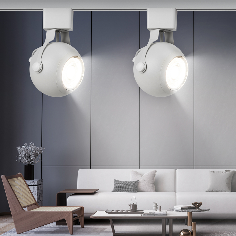 трековый светильник эра tr35-gu10 wh б0053295