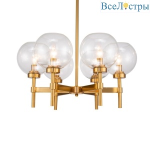 Люстра на штанге Delight Collection Jade BG240P-6 brass