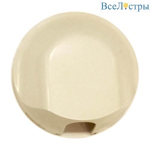 Лицевая панель Legrand Celiane кабельного вывода слоновая кость 066225